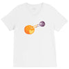pluto hearts charon V-Neck Tee