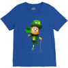 DABBİNG LEPRECHAUN V-Neck Tee