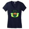 green lantern pow Women's V-Neck T-Shirt
