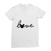 Love Disney Ladies Fitted T-Shirt
