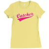 gay pride catcher funny Ladies Fitted T-Shirt