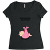 Estimated Delivery September Baby Girl Women's Triblend Scoop T-shirt