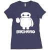 big hero Ladies Fitted T-Shirt