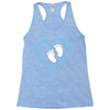 Baby Boy with Heart Any Name Customized Racerback Tank