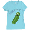 pickle rick Ladies Fitted T-Shirt