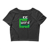 word muncher Crop Top