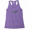 evolution of espionage Racerback Tank