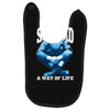 skinhead a way of life blue ideal birthday gift present. Baby Bibs