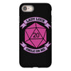 lady luck smile on me iPhone 8 Case
