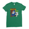 that's no moon Ladies Fitted T-Shirt