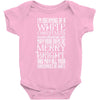 white christmas Baby Bodysuit