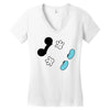 Creating a Little Disney Magic Character Women's V-Neck T-Shirt