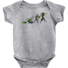 pickle rick evolution Baby Onesie