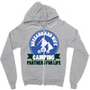 camping for life;Husband and wife Zipper Hoodie