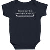 people say i'm condescending Baby Bodysuit