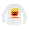 trumpkin funny donald trump pumpkin Long Sleeve Shirts