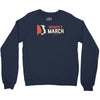womens march on washington 2017 Crewneck Sweatshirt