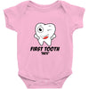 First Tooth Date Baby Bodysuit