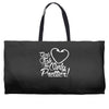 girls fish too only prettier Weekender Totes