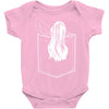 pocket samara Baby Onesie