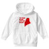 funny maine state Youth Hoodie