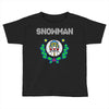 snowman christmas Toddler T-shirt