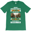 Never Underestimate A Man Who Watches The 100 And Was Born in December T-Shirt