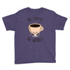 no coffee no workee Youth Tee