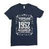 vintage made in 1952 perfectly aged a living legend Ladies Fitted T-Shirt