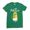 simpsons minion movie parody homer funny Ladies Fitted T-Shirt