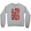 rood en wit Crewneck Sweatshirt
