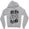 cootie shot (black) Zipper Hoodie