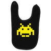uomo 4 space invaders anni80 vintage videogames Baby Bibs