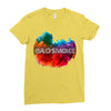 bad smoke Ladies Fitted T-Shirt