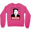Kim Jong Un Boom Rocketman Crewneck Sweatshirt