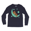 brown sleep Long Sleeve Shirts