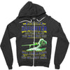 mess with my daughter and from a place Zipper Hoodie