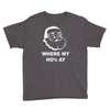 where my hoes Youth Tee