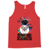 who loves miniatur schnauzer Tank Top