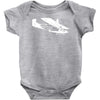 sg 38 schulgleiter segelflugzeug gleitflug flugzeug airplane Baby Onesie
