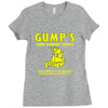 gump's lawn mowing service t shirt Ladies Fitted T-Shirt