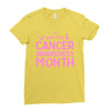 breast cancer awareness month Ladies Fitted T-Shirt