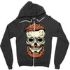 terror skull Zipper Hoodie