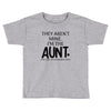 the cool fun and favorite aunt Toddler T-shirt