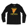 will plie for pizza Long Sleeve Shirts