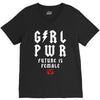 Girl Power Future Is Female V-Neck Tee