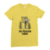 phantom tardis Ladies Fitted T-Shirt