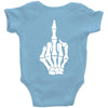 Flipping Someone Off Baby Bodysuit