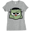 monster owls   frankenstein Ladies Fitted T-Shirt