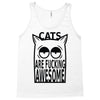 cats are fucking awesome Tank Top
